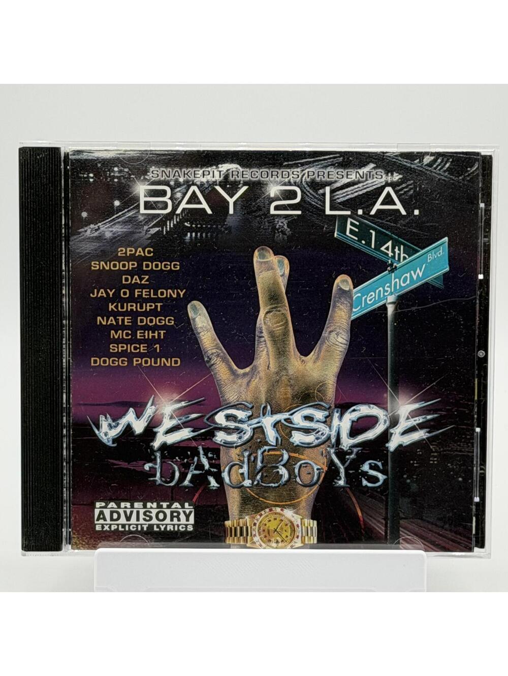Various Artists - Bay 2 LA Westside Badboys (2000) - Audio CD - Hip Hop